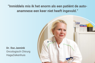 Ilse Jannink over de auto-anamnese van ConsultAsssitent: "Inmiddels mis ik het enorm als een patiënt de auto-anamnese een keer niet heeft ingevuld."